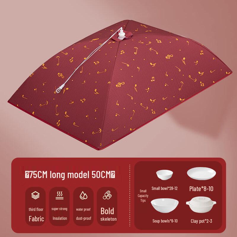Foldable Winter Dinner Table Food Cover