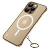 For iPhone 16 Pro Max Case Compatible with MagSafe Matte PC Frameless Mobile Cover