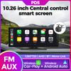 10.26" IPS Touch Screen Car Multimedia Intelligent System Support Wireless CarPlay Android Auto Mirror Link Recorder Navigation