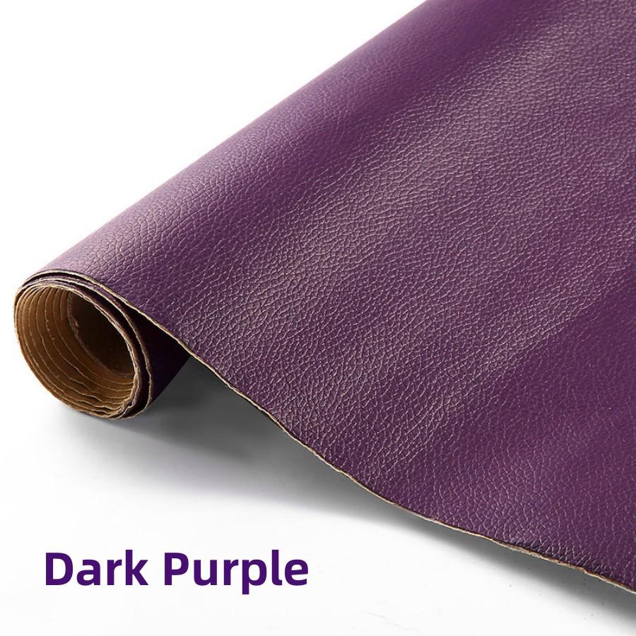 Leather Repair Patch - 60x137CM Self Adhesive Cuttable Strong Adhesion Leather Patches for Furniture Couch Car Seat Sofa Chair