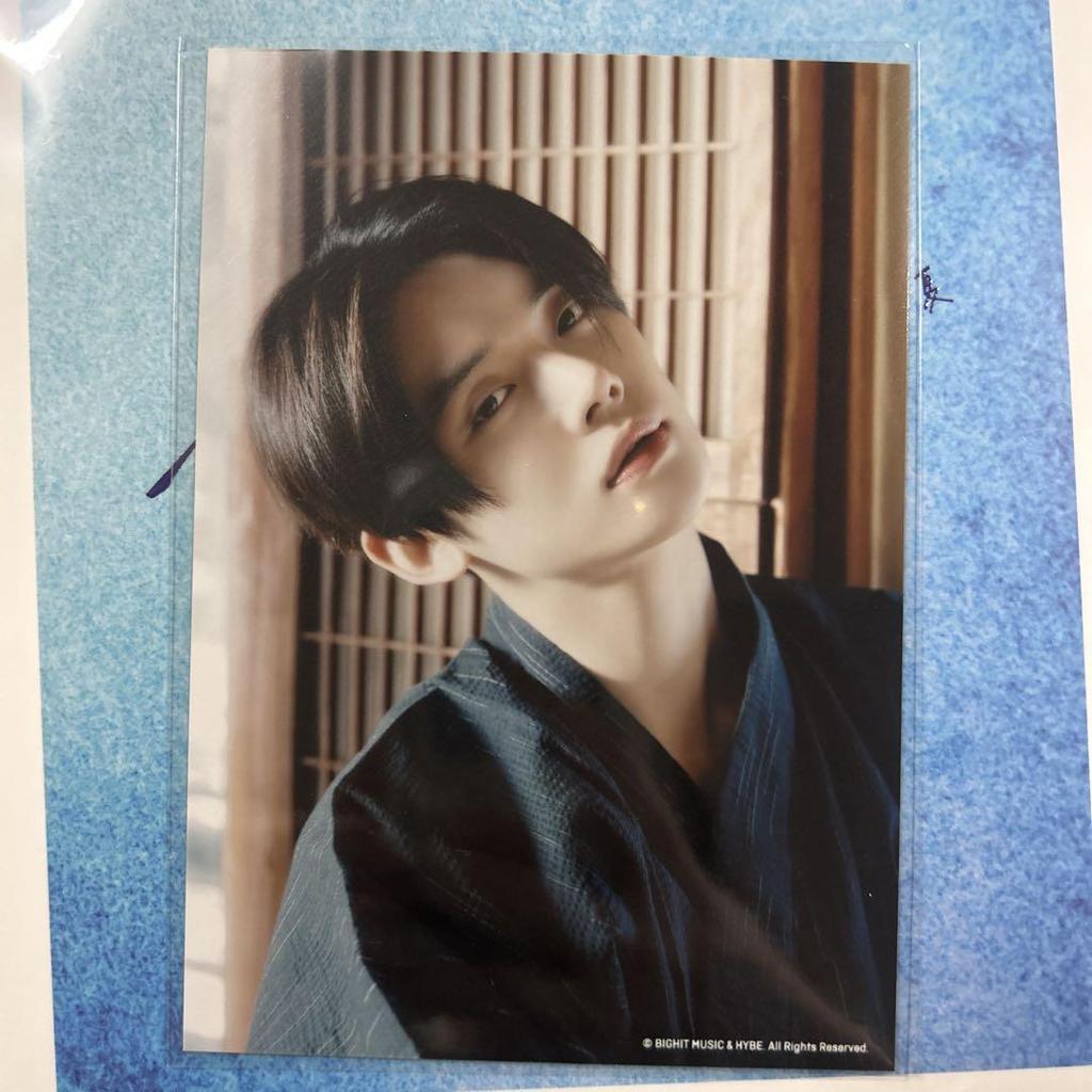 [USED] TXT SUMMER TOGETHER Bonus L-size Bromide Yeonjun in Yukata