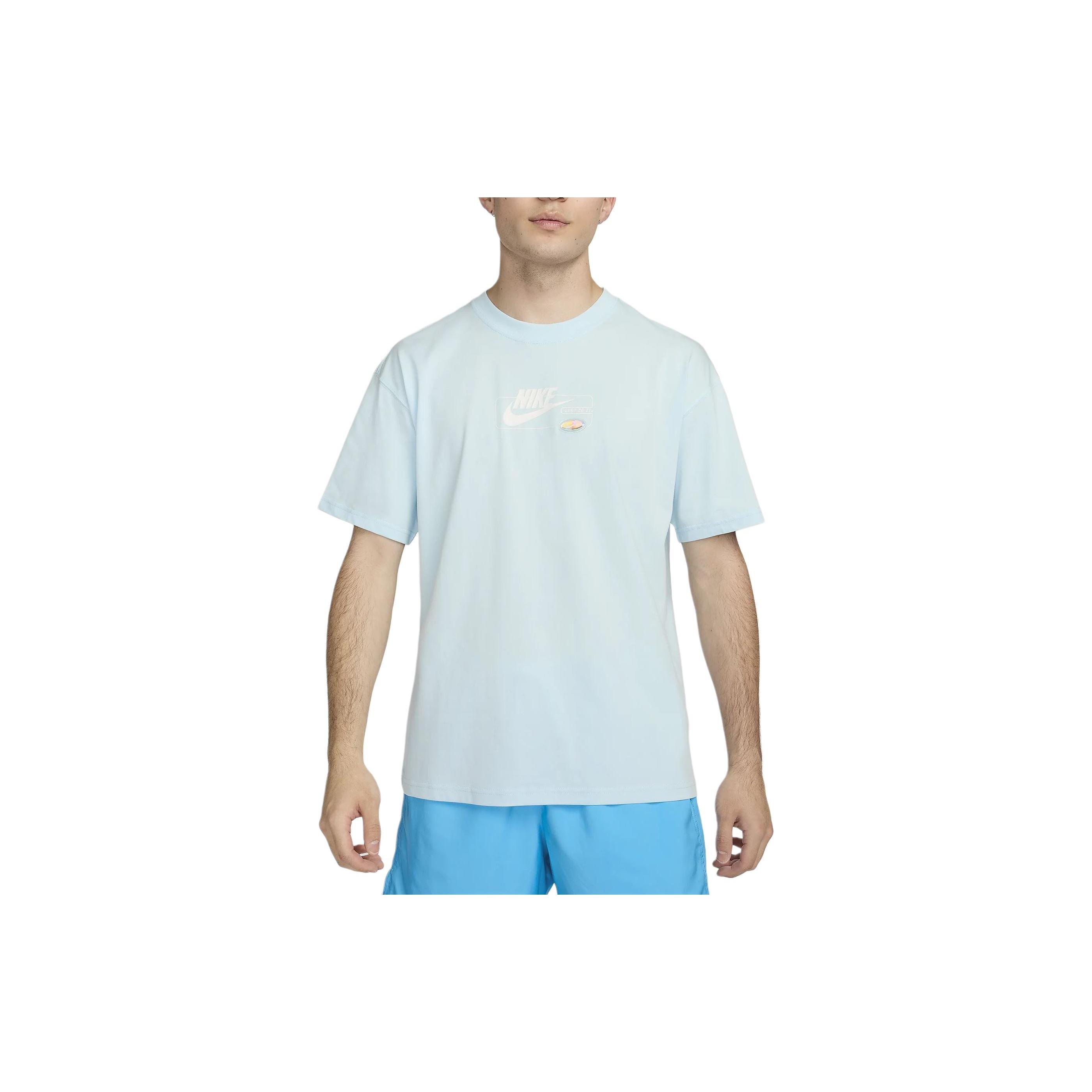 Nike Max90 T-Shirt Glacier Blue Men s FV4048-474 XL