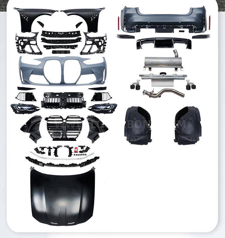 BMW G20/G28 M3 Wide Body Kit with Front & Rear Bumpers