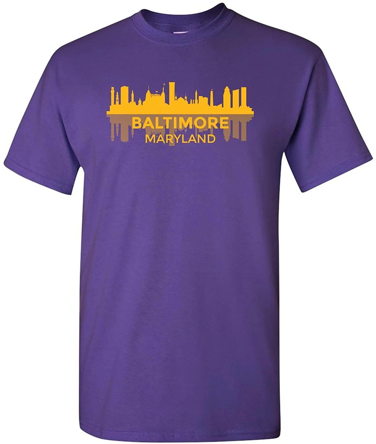 Los Angeles California Skyline - State City Hometown Pride T Shirt - Purple 3XL