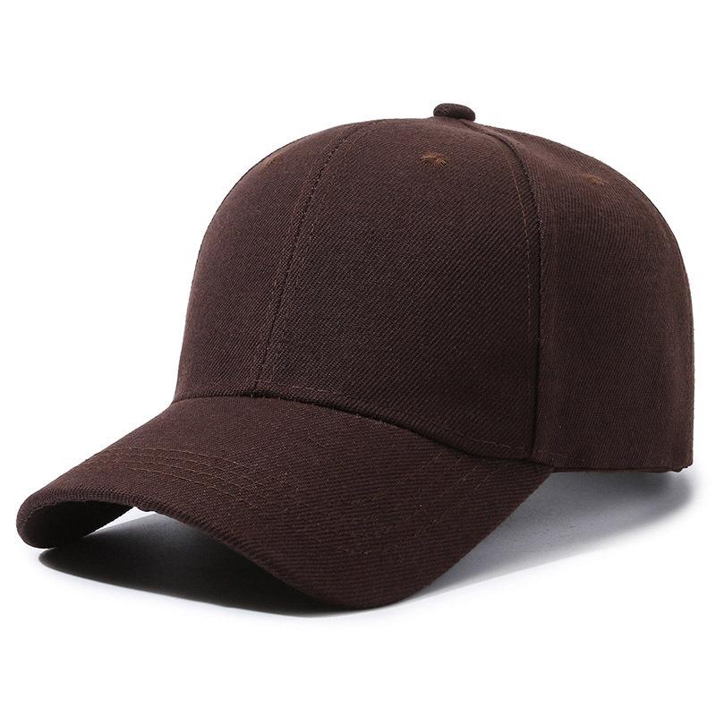 Baseball Cap Women Men Advertising Work Travel Group Solid Color Dance Hip Hop Students DIY Printing Logo Sunshade Dad Hat Kpop