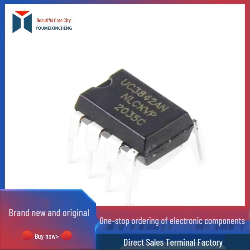 UC3842 DIP-8 Current Mode PWM Controller and Voltage Regulator IC