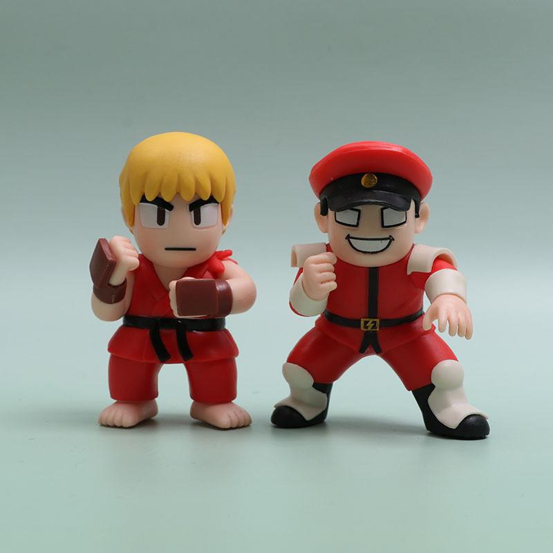 Fighter Street Character Pvc Action Figures Model Toy Decoration Gifts Kids