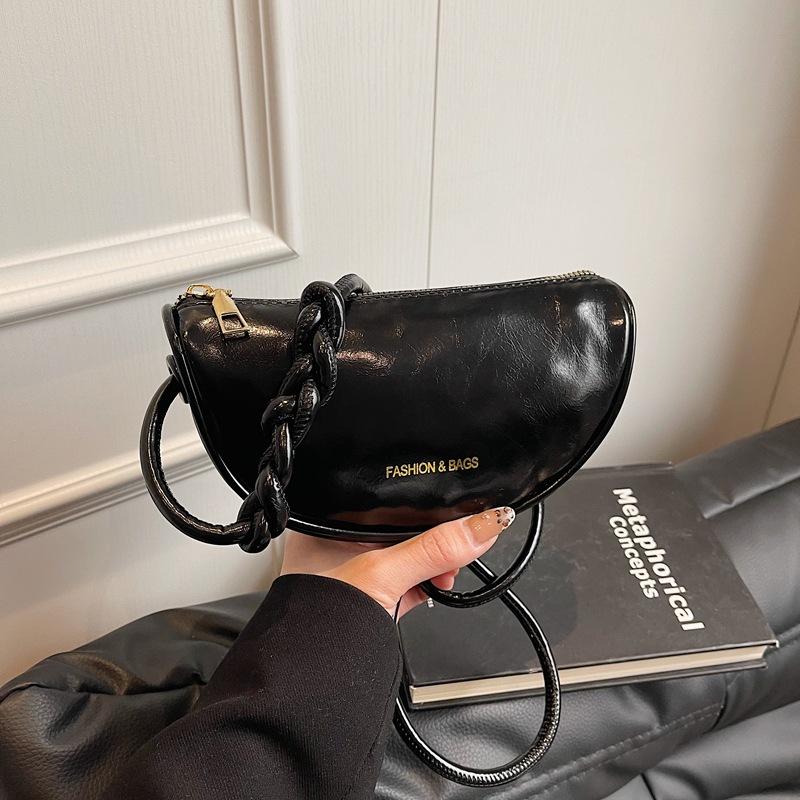 Saddle Bag New Fashion Casual Messenger Bag Simple Niche Single Shoulder Dumpling Bag Original