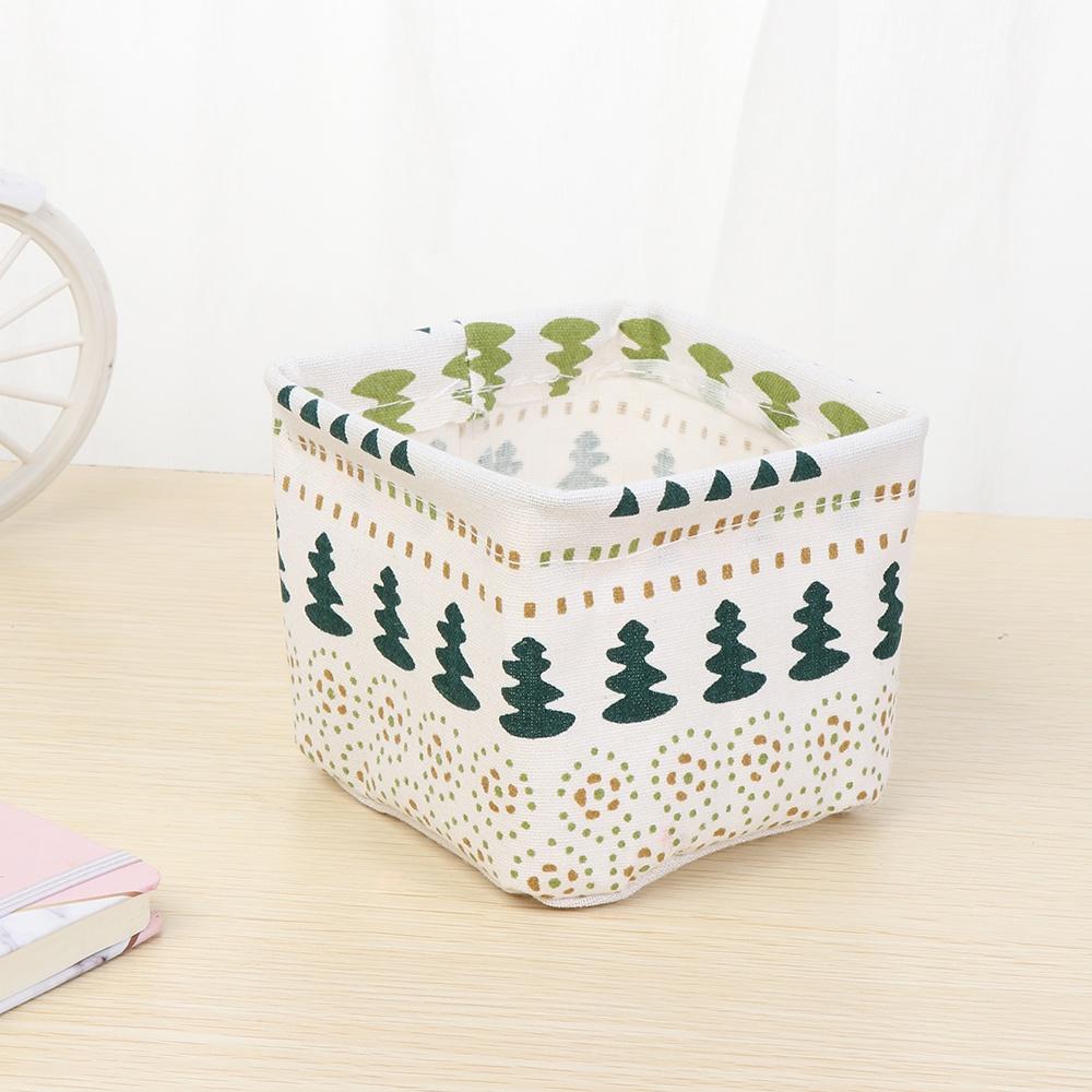 Stationery Organizer Foldable Makeup Box Fabric Bin Pen Basket Desktop Storage Stationery Organizer Foldable Makeup Box Fabric Bin Pen Basket Desktop Storage