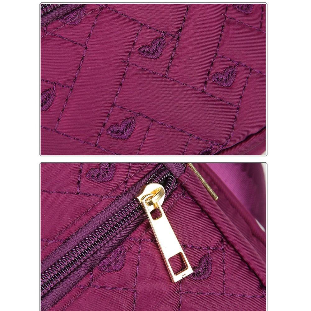 Five-layer Shoulder Bag Four-layer Small Phone Bag Vintage Zipper Crossbody Bag  Girls