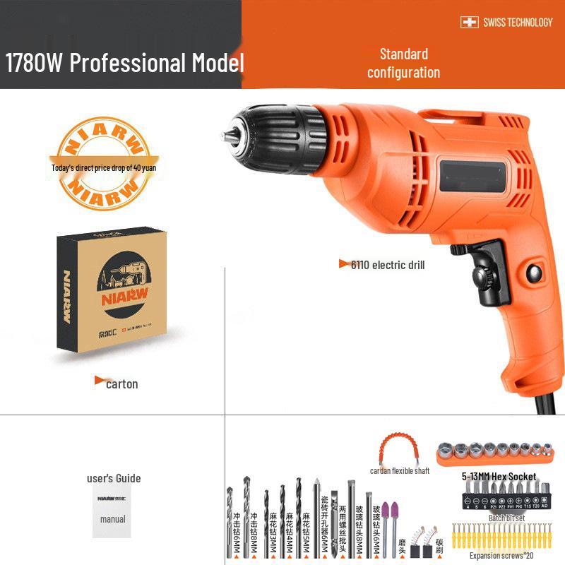 Imperial City High Power 220V Electric Handheld Drill & Screwdriver