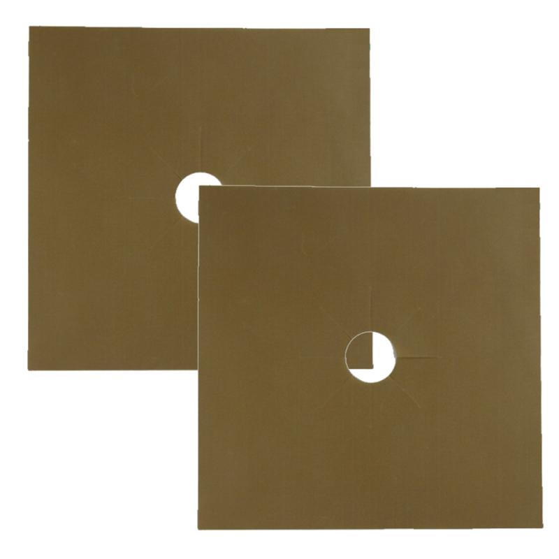 2/4PCS reutilizabile gaz aragaz protectori aluminiu gaz folie aragaz arzător protector capac acasă bucătărie aragaz curățare protecție pad