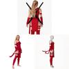 Antihero Assassin Elektra Cosplay Costume With Spandex Fabric For Halloween And Anime Events