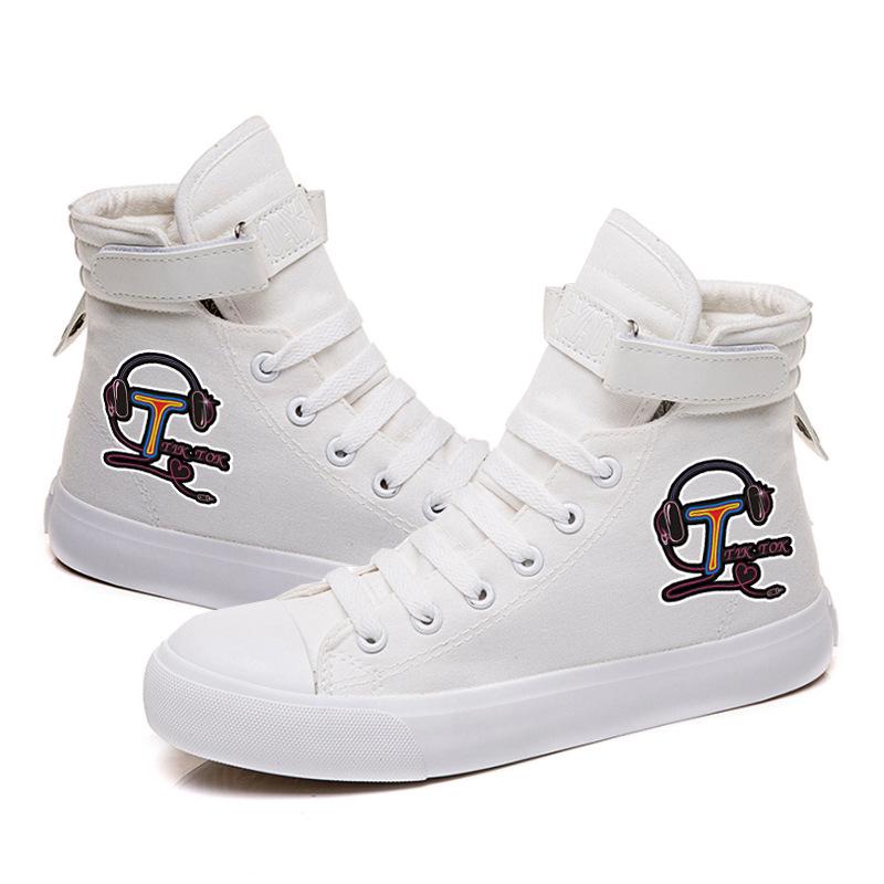 Buy 2020 High Top Velcro Shoes TIK TOK 