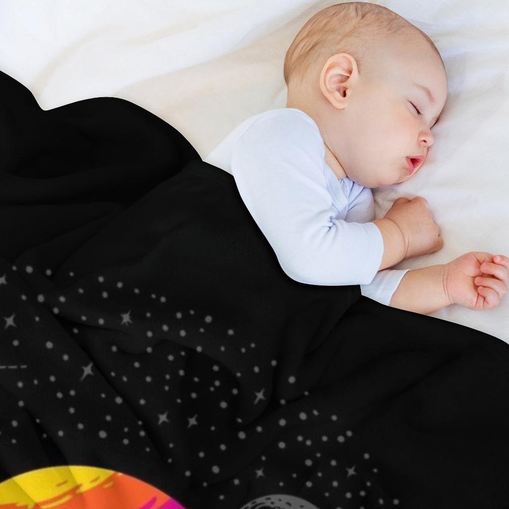 Cosmic River Throw Blanket heavy to sleep Fashion Sofas Furry Nap Blankets