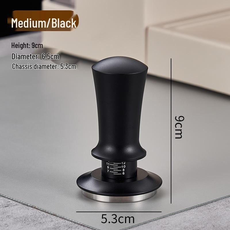 Adjustable Coffee Tamper with Scale - Balanced Constant Force Hammer