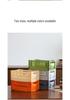 Foldable Industrial Style Plastic Storage Basket for Camping, Bathroom, Kitchen, and Sundries
