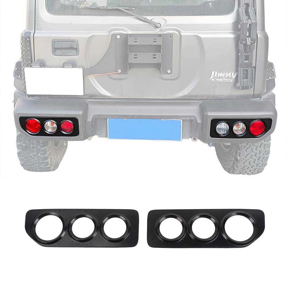 Headlight Taillight Fog Light Cover Set For Suzuki Jimny Jb64w Jb74 2019-2026 Car Light Guard Covers Exterior Accessories