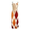 Women's Elastic Printed Long Skirt Versatile Retro Dress