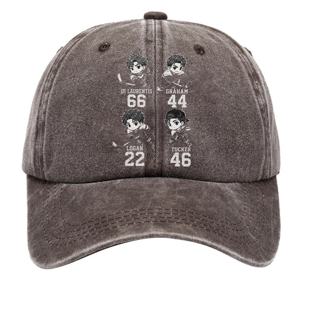 Washed Cotton Baseball Cap Vintage Soft Top Denim Hat Distressed Look Adjustable Back Strap Casual Style