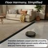 1pc 2m 7cmX1.5cm Floor Transition Strip Waterproof Floor Transition Strip Non-slip Pvc Threshold Ramp for Doorways Carpet Tile