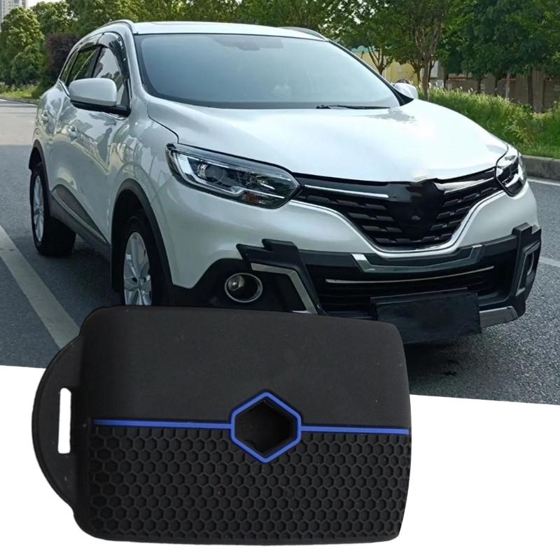 Reinforced Silicone Key Holder Honeycomb Texture Anti Drop Grip For Select Models Car Key Rubber Cover