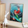 Disney Diamond Art Painting Kit Ariel 5D Diamond Painting Dot Art Home Wall DecorBubbles