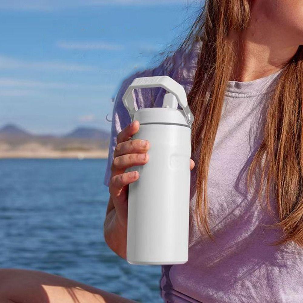 Leak Proof Insulated Sports Bottle Stainless Steel Travel Cup Drinkware Thermal Cup Gym