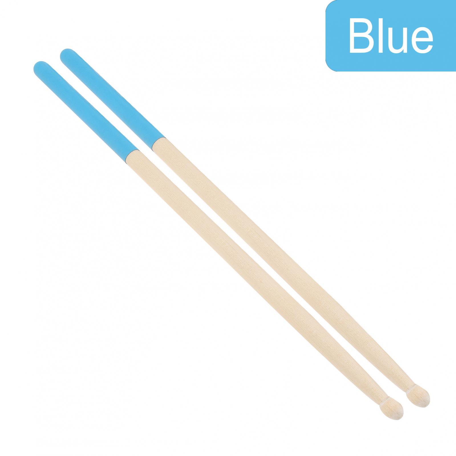 

2 шт., 7А, барабанные палочки, нескользящие, разноцветные, кленовые, музыкальные инструменты, барабанные палочки, деревянные барабанные палочки для детей, студентов/начинающих синий