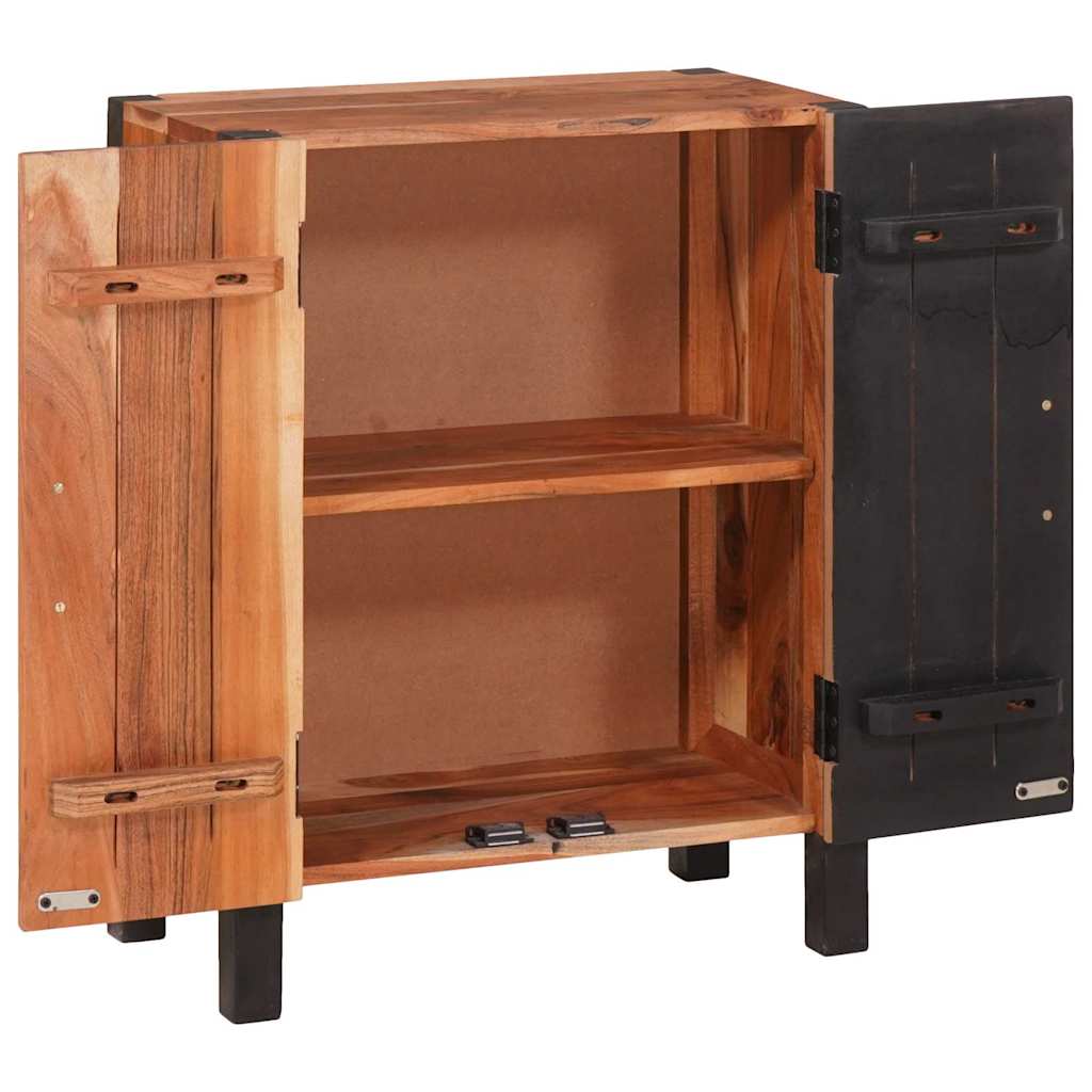 Sideboard Brown 55 X 30 X 75 Cm Solid Acacia Wood