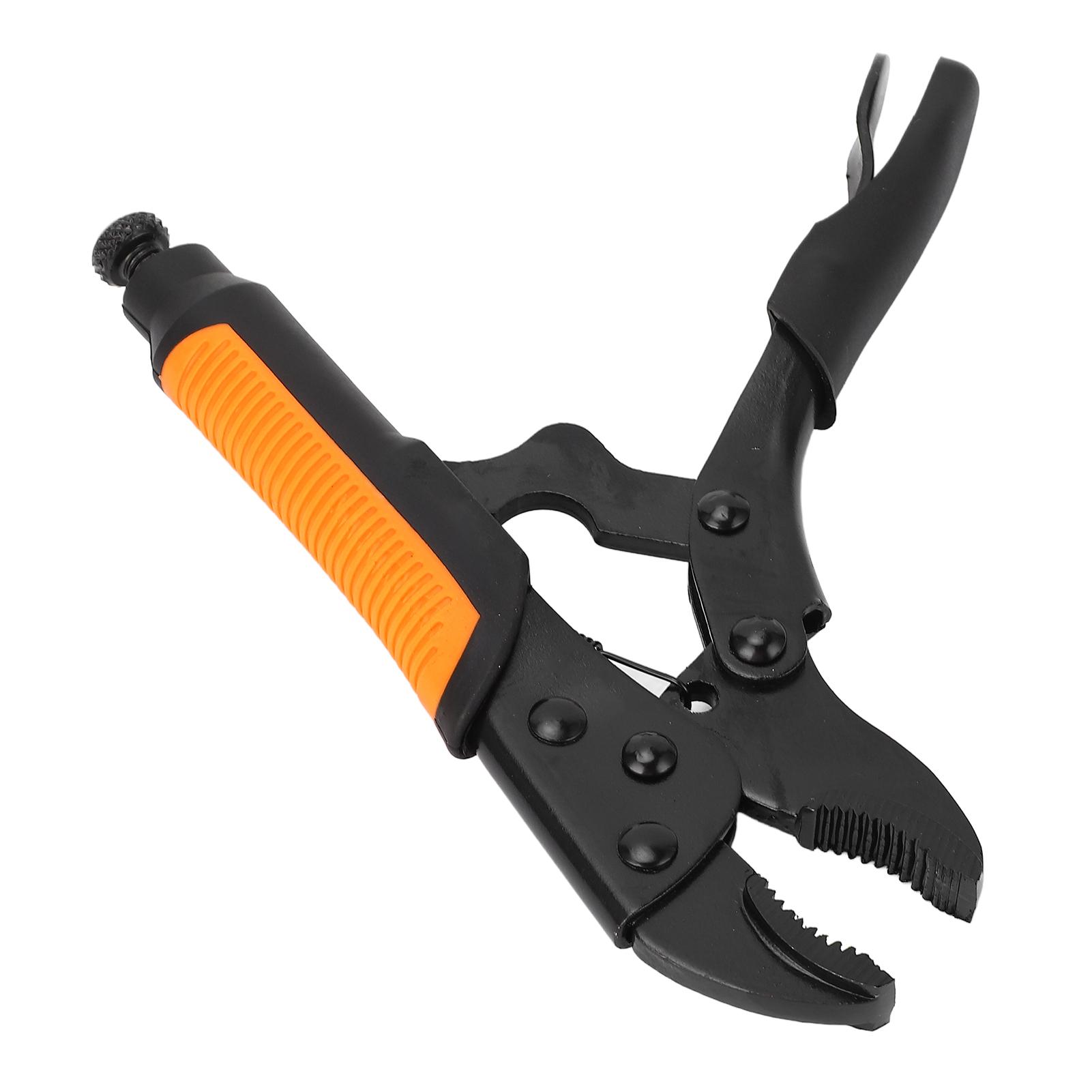 

Клещи с фиксатором, изогнутые губки, углеродистая сталь, регулируемый гаечный ключ, столярное зажимное устройство, 10 дюймов