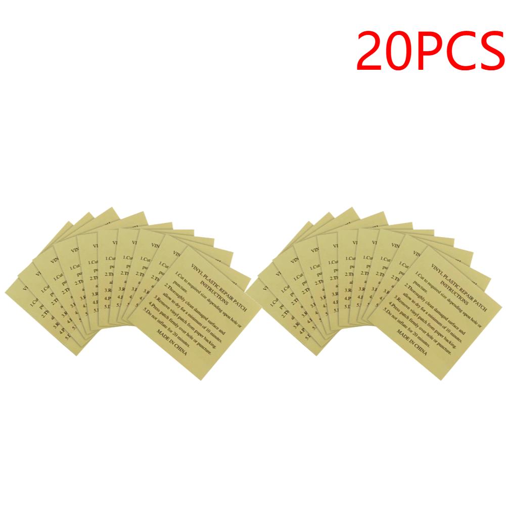 10-100pcs Pool Liner Repair Kit Underwater Repair Kit Sturdy Waterproof Air Mattress Patch Self Adhesive Pvc Inflatable Repair