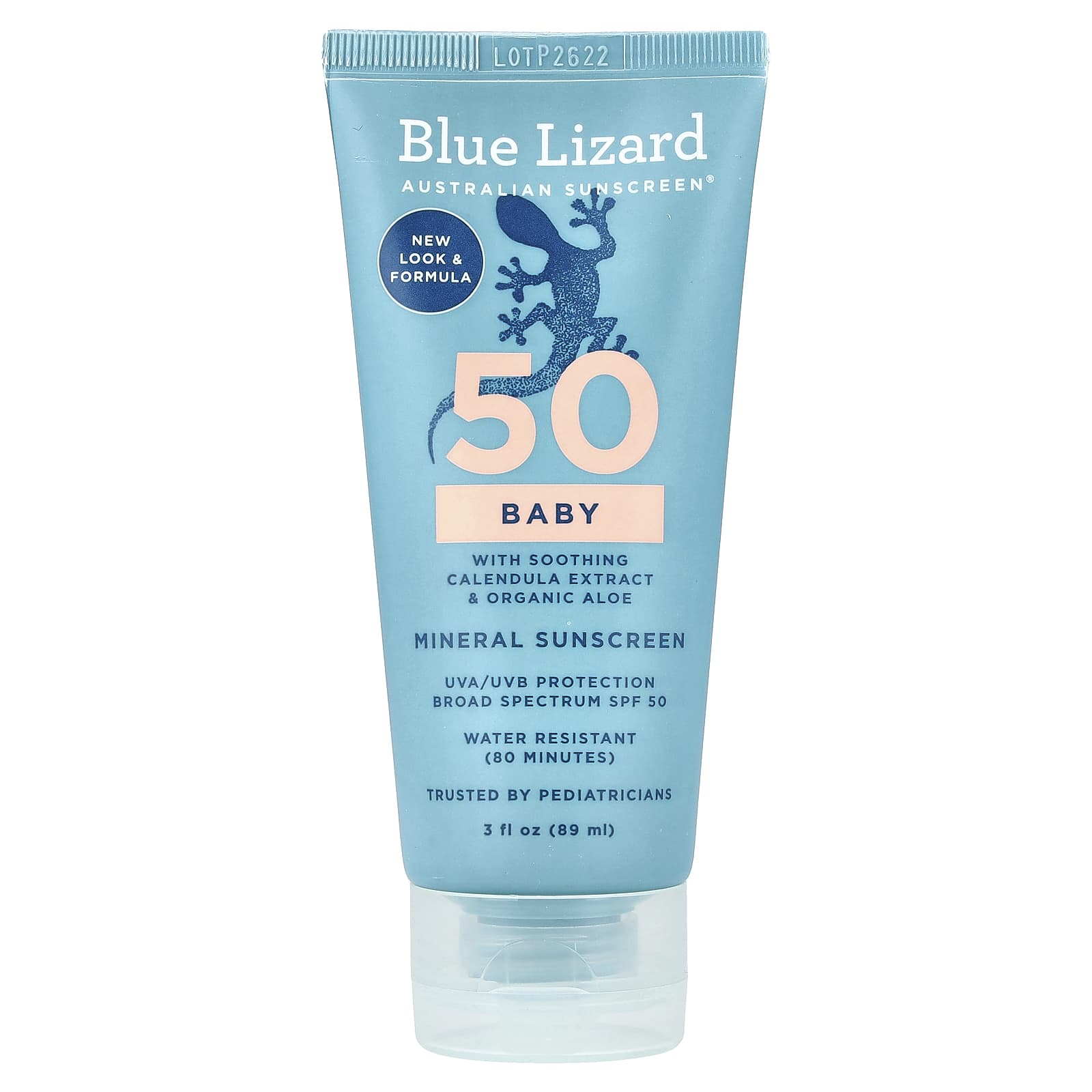 

Blue Lizard Australian Sunscreen Минеральный солнцезащитный крем для младенцев, SPF 50, 89 мл (3 жидких унции)