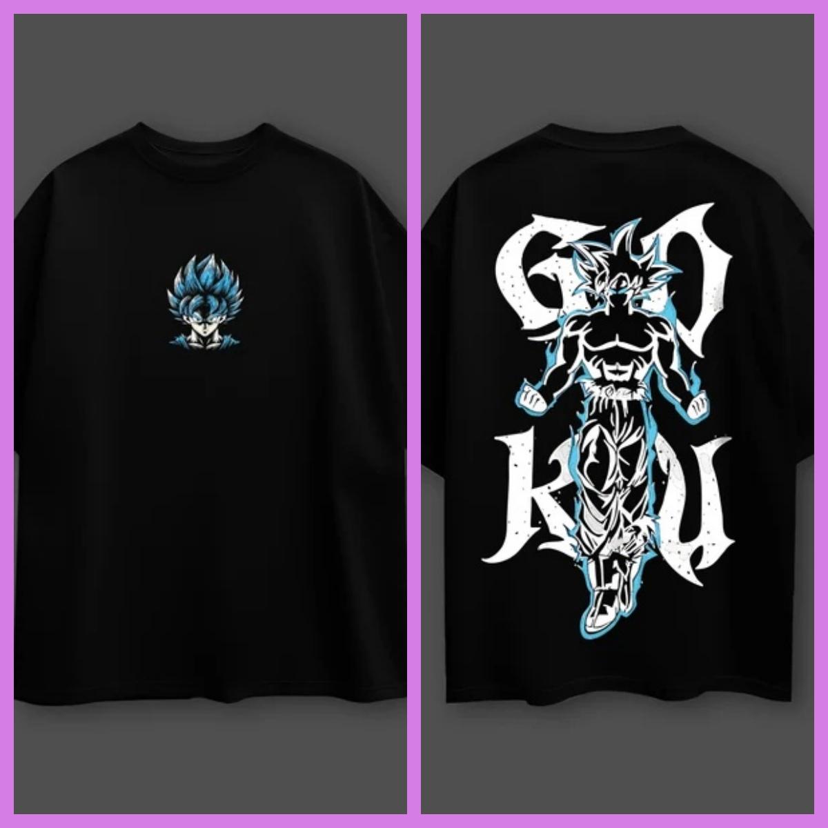 

Dragon Ball Anime Son Goku Oversized Cotton Tshirt Men and Women Breathable High Quality Y2K Short Sleeve Summer Tshirts 3XL