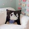 Anime BBungo StrayDogsS Cute Case Plush Fabric Soft Pillowcase Double Sided Print Cushion Cover Household Gifts