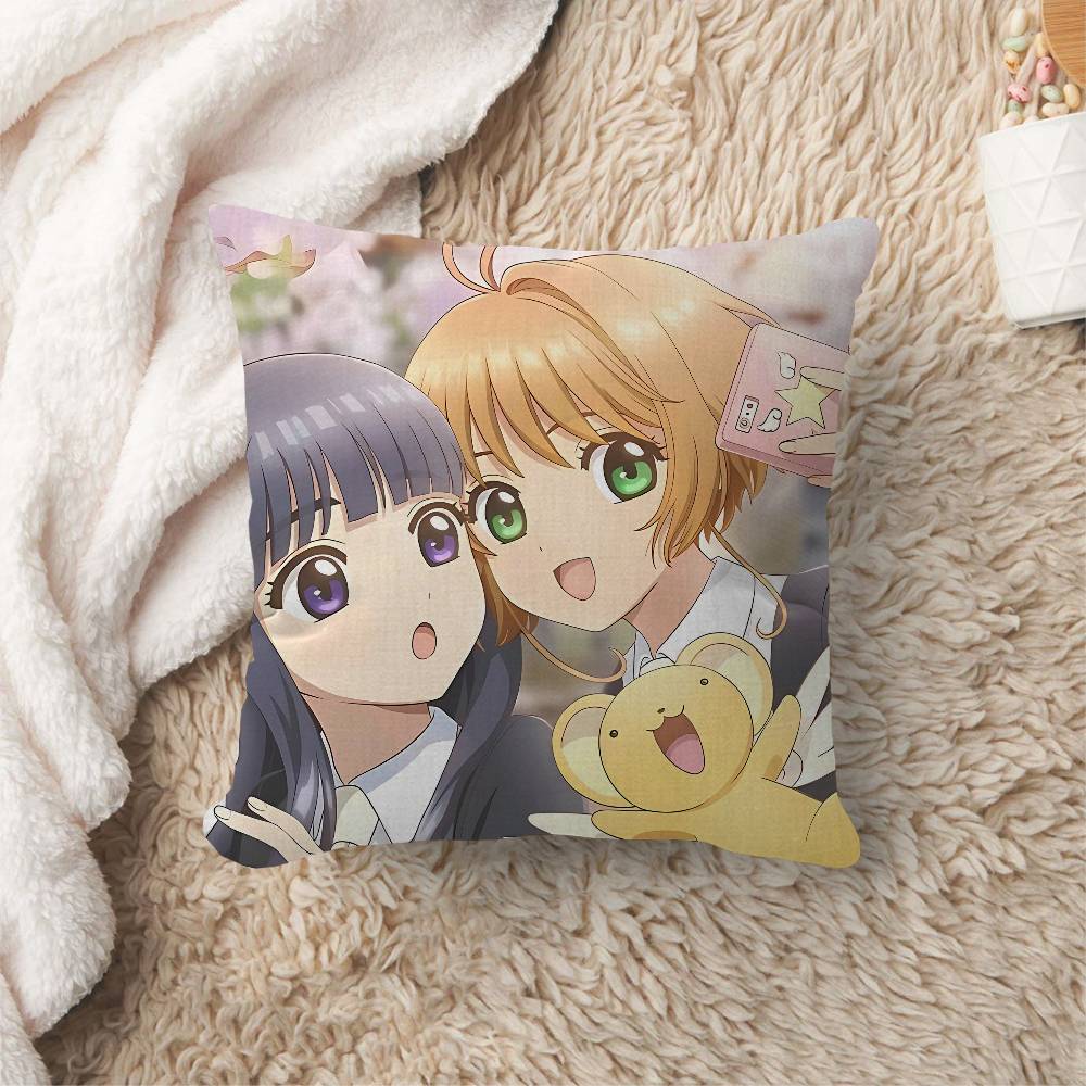 Cardcaptor Anime Sakura Pillow Anime Pillow Sofa Bed Head Pillow Cover Cushion Cover X Cm Fashion