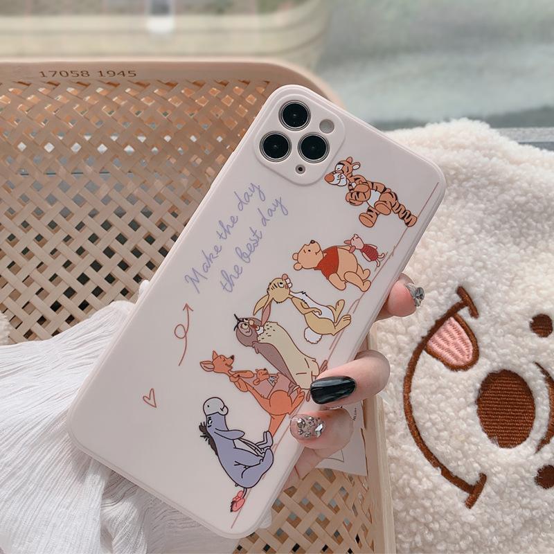 Cartoon Comics Iphone16 IPhone Case 11 Straight Edge X Suitable for 15 Fine Holes 14pro Max Matte 8/12