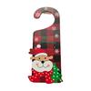 Elk Doorplate Hook Reusable Modern And Minimalist Christmas Ornaments Christmas Decoration Full Color Boxwood Party Supplies