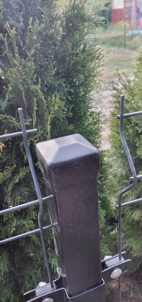 External End Cap for Profile, Cap, Roof 80x80, 20 PCS, ANTHRACITE