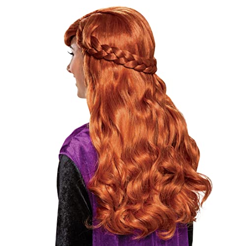 Halloween Costume: Frozen 2 Official Disney Licensed Disguise 22831 Anna Adult Wig