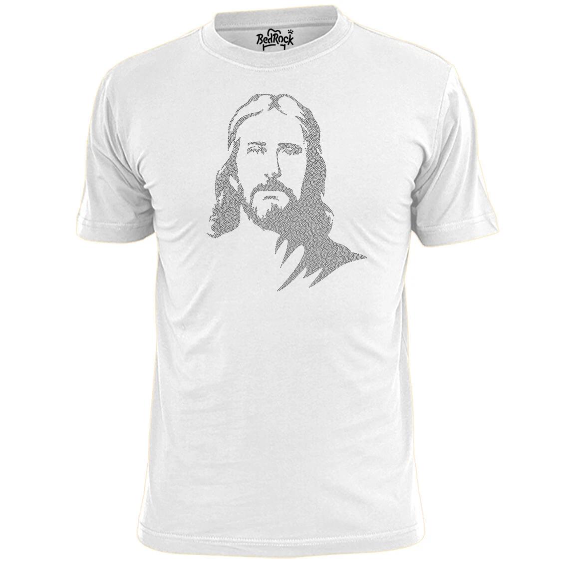 Mens Jesus Illusion T shirt God Faith Religion Christianity S