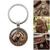 Alloy Horse Head Keychain Featuring Elegant Detailing Ideal for Equestrian Enthusiasts Stylish Decoration