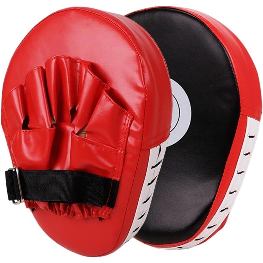 Boxing Pads Curved Punching Mitts Training Hand Target Pads Gloves Training Pads,Boxing Hand Target PU Leather Curved Punch Mitts