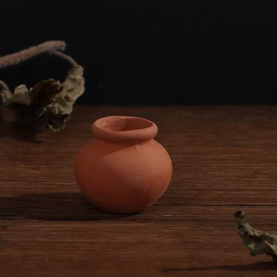 1:12 Bebek Evi Minyatürü Decora Vazo Mini Terakota Çiçek Saksısı Kendin Yap Bebek Evi