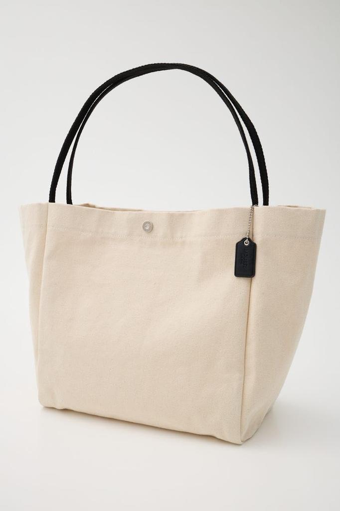 Moussy Skinny Handle Tote Bag, Women's, Free Size, White, 010IA155-2701