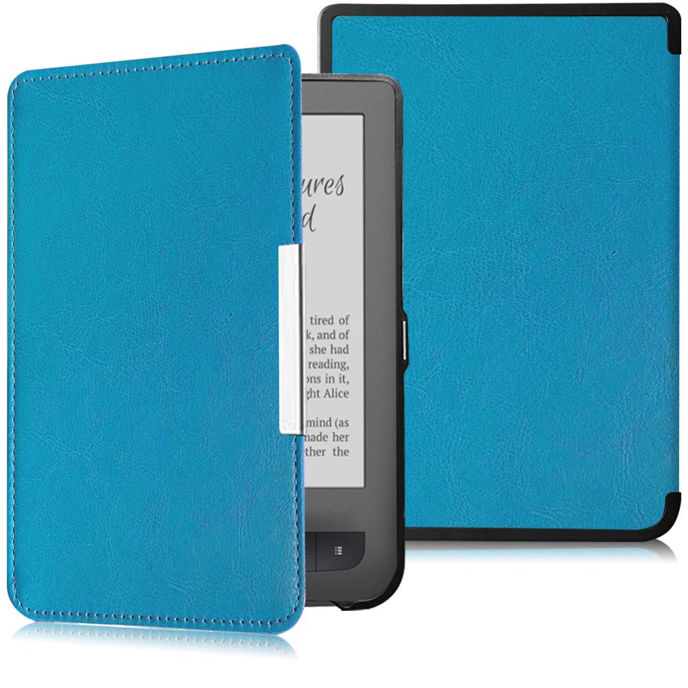 Leather E-Reader Protective Cover for Pocketbook Aqua 640/641