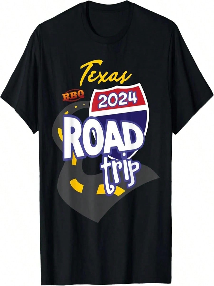 2024 Texas Road Trip T-Shirt S разноцветный