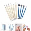 10 Pcs Dotting DIY Tools Kit Stainless Steel Ball Styluses Rock Painting