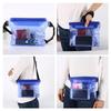 Large Waterproof PVC Waist Bag for Outdoor Activities – Three-Layer Sealed, Multi-Functional Storage for Phones and More.