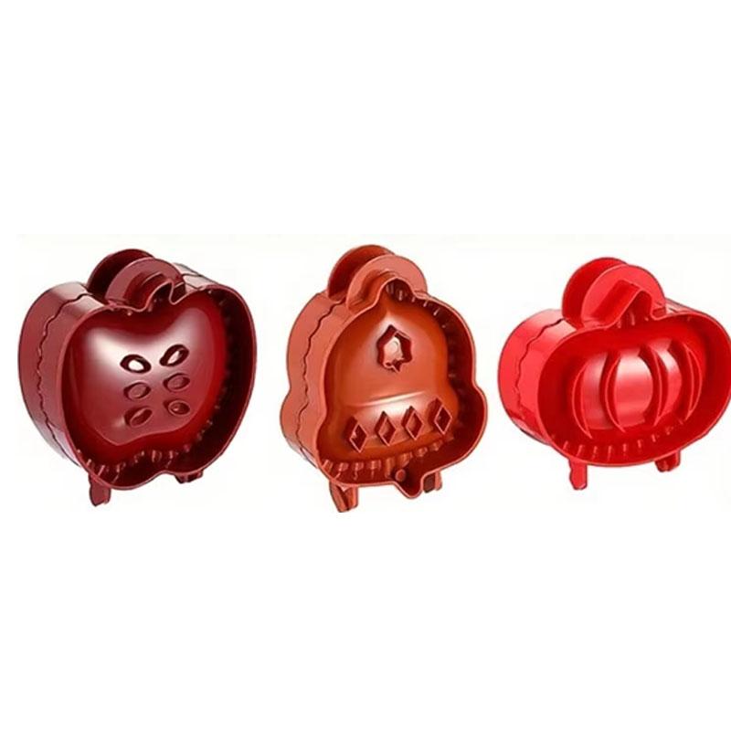 Autumn Themed Mini Pie Molds Set Apple Pumpkin Acorn Shapes for Creative Baking Ideal for Fall Desserts Party Treats and Holiday
